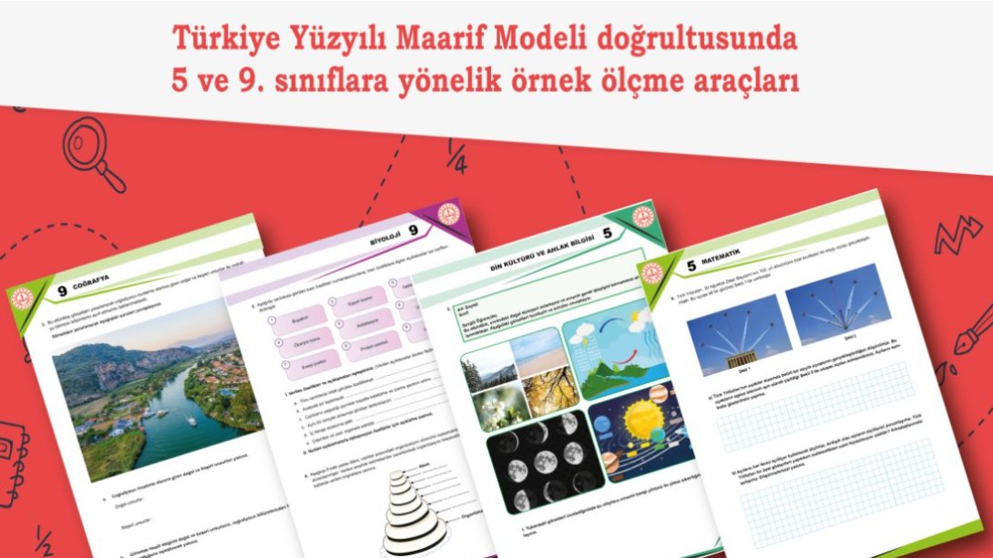 YENİ MÜFREDATA UYGUN ÖRNEK ÖLÇME ARAÇLARI YAYIMLANDI