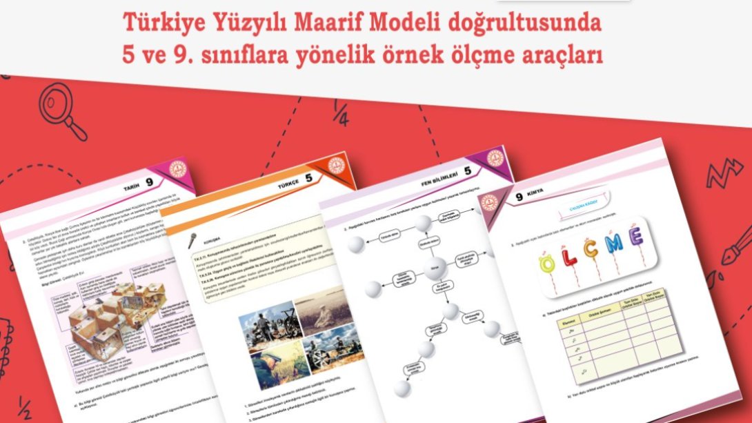 YENİ MÜFREDATA UYGUN YENİ ÖRNEK ÖLÇME ARAÇLARI YAYIMLANDI